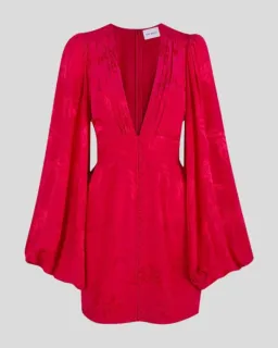 Rat & Boa Isabella Mini Dress Red Size UK 12 for rent on The Volte - image 3