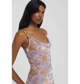 Rat & Boa Athena Maxi Dress in Purple Size UK 12 for rent on The Volte - image 2