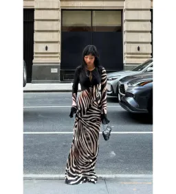 Rat & Boa Sabine Zebra Dress Print Size 8  for rent on The Volte - image 5