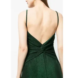 Reformation Breslin Dress Green Size UK 12 for rent on The Volte - image 2