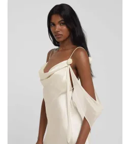 Rat & Boa Lorela Slip Dress White Size 10  for rent on The Volte - image 2