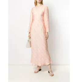 Rixo Nadia Middi Dress Buttercup Size UK 10 for rent on The Volte - image 1
