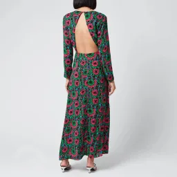 Rixo Rose Dress Hibiscus Floral Size UK 10 for rent on The Volte - image 3