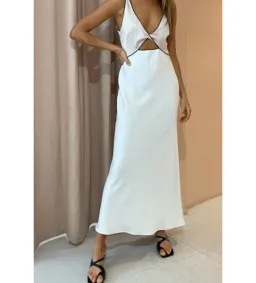Bec & Bridge Sandy Maxi Dress Ivory Size 12 for rent on The Volte - image 3