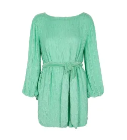 Retrofête Grace Sequin Mini Dress Green Size S/UK 8 for rent on The Volte - image 5