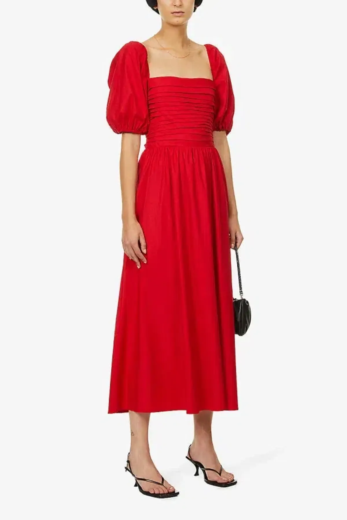 Reformation Rachelle Puff Sleeve Dress Size 12 - Image 1
