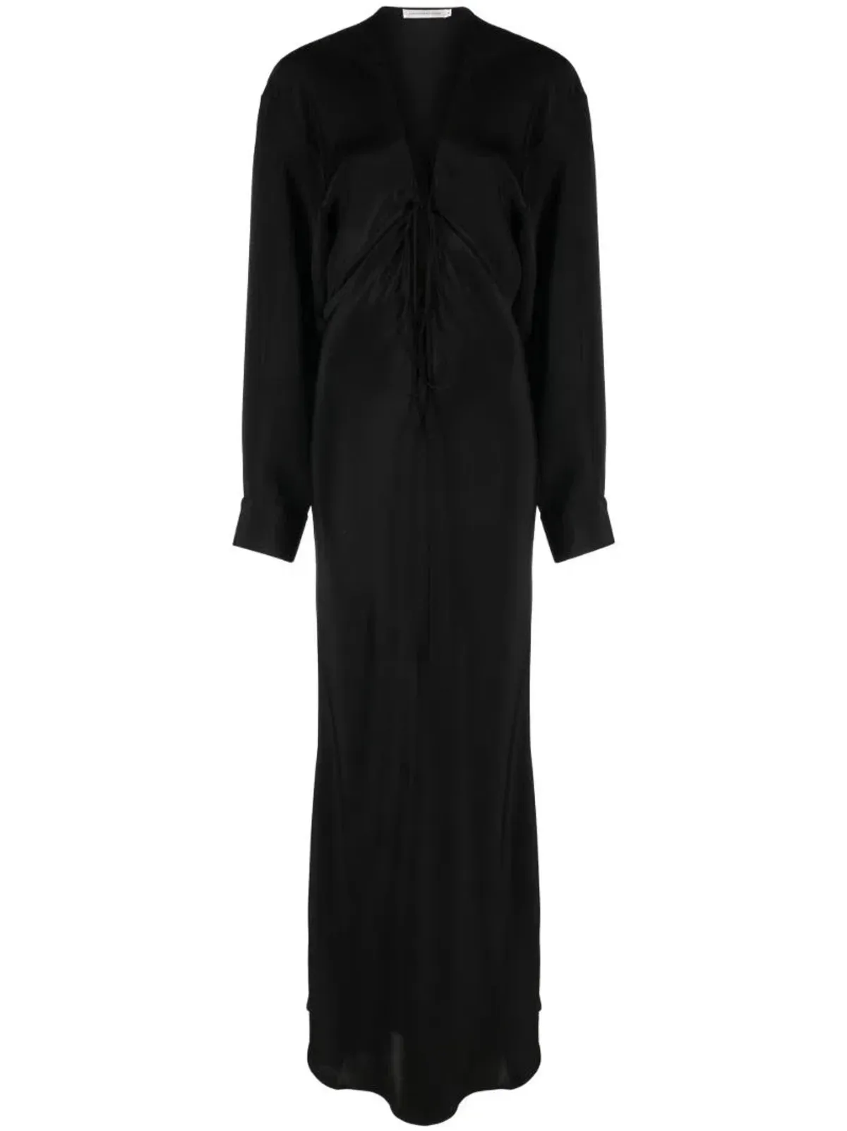Christopher Esber Triquetra Silk Maxi Dress Black Size 10 - Image 7