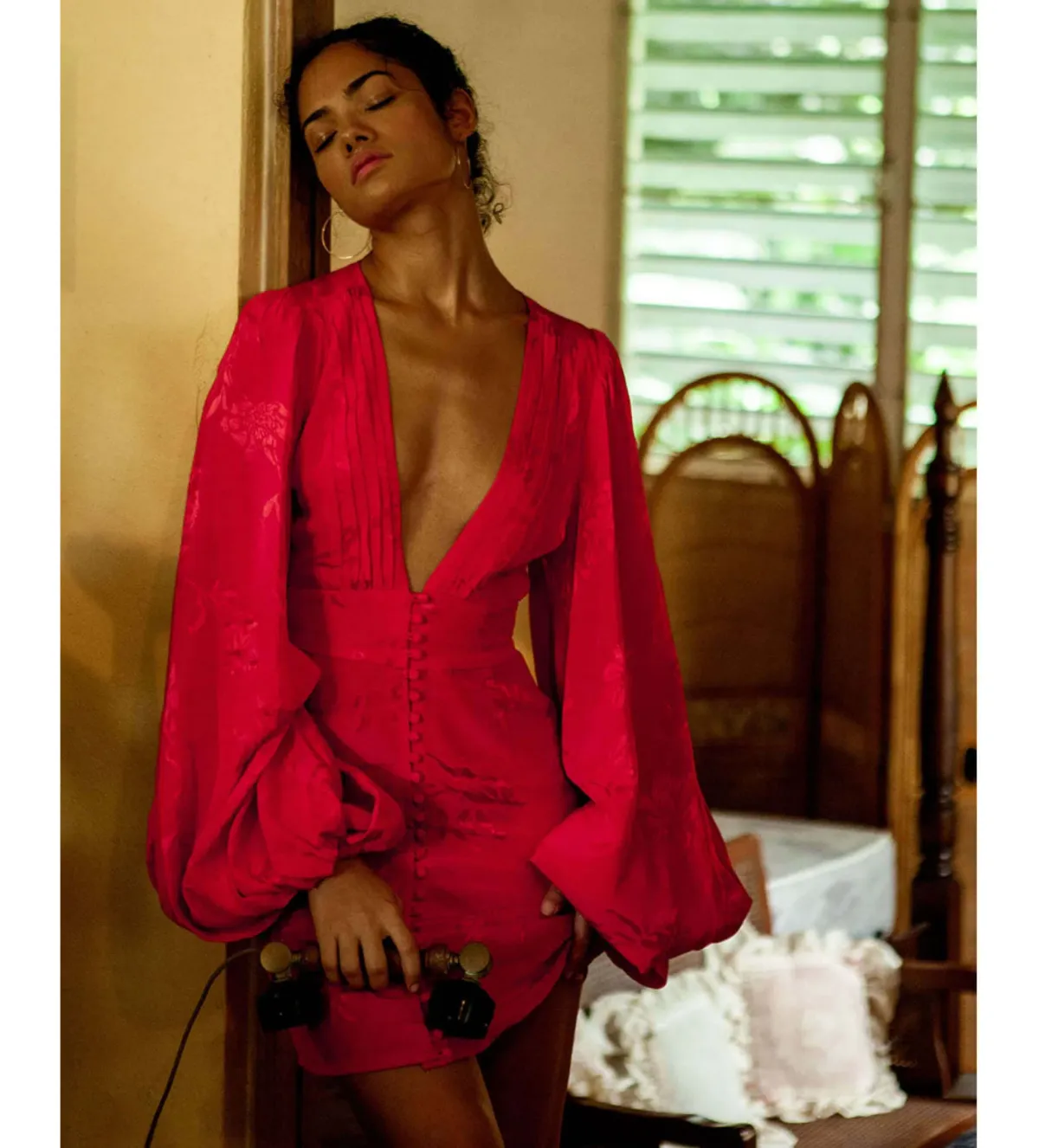 Rat & Boa Isabella Mini Dress Red Size UK 10 - Image 1