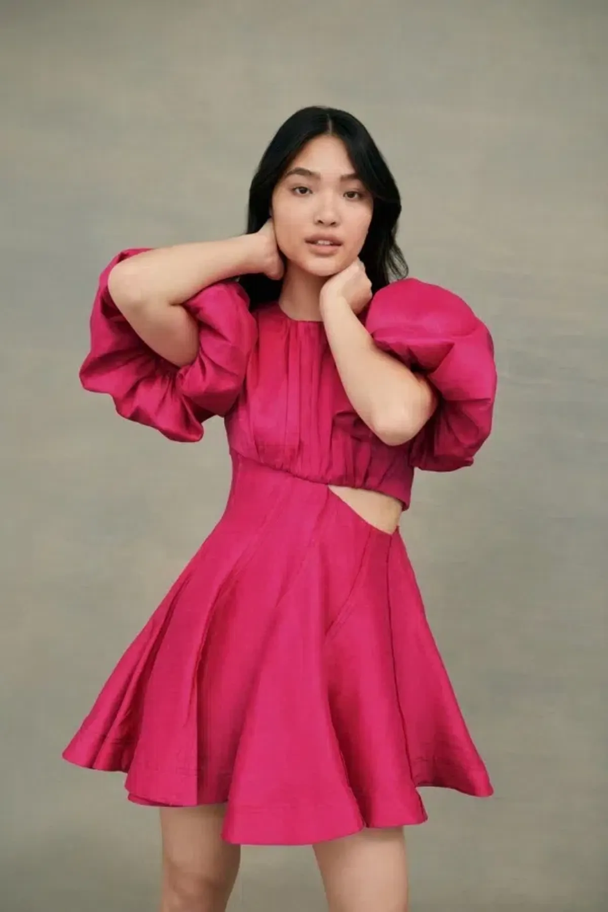 Aje Admiration Cut Out ini Dress Size 12 - Image 1