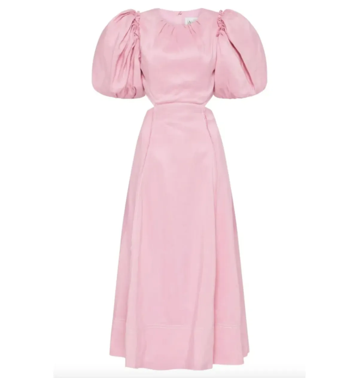 Aje Serendipity Open Back Dress Pink Size UK 12 - Image 4