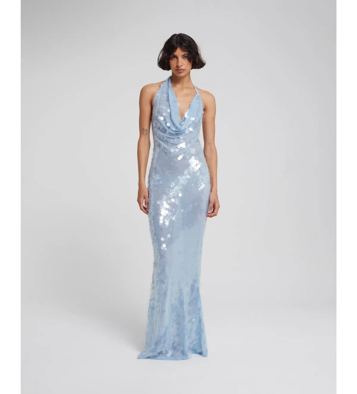 Rat & Boa Anais  Dress Blue Sequin Size 8  - Image 1