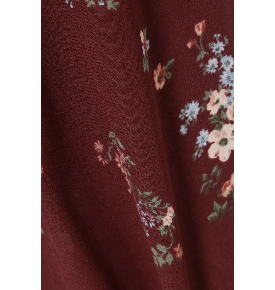 Reformation Terri Bow Dress Red Floral Size UK 12 for rent on The Volte - main image