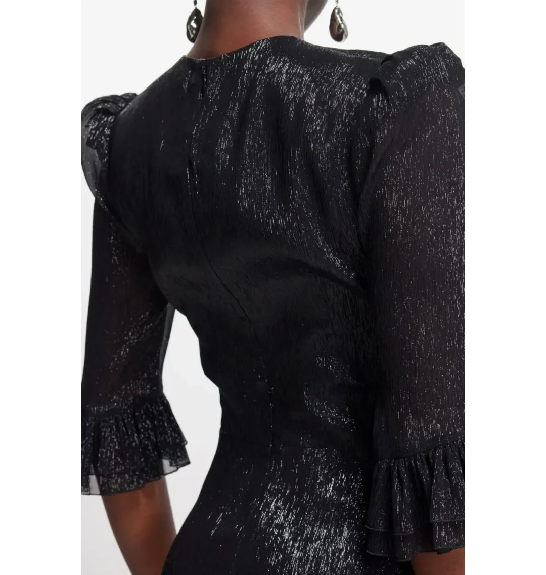 The Vampire’s Wife Falconetti Dress in Black Size UK 14 for rent on The Volte - main image