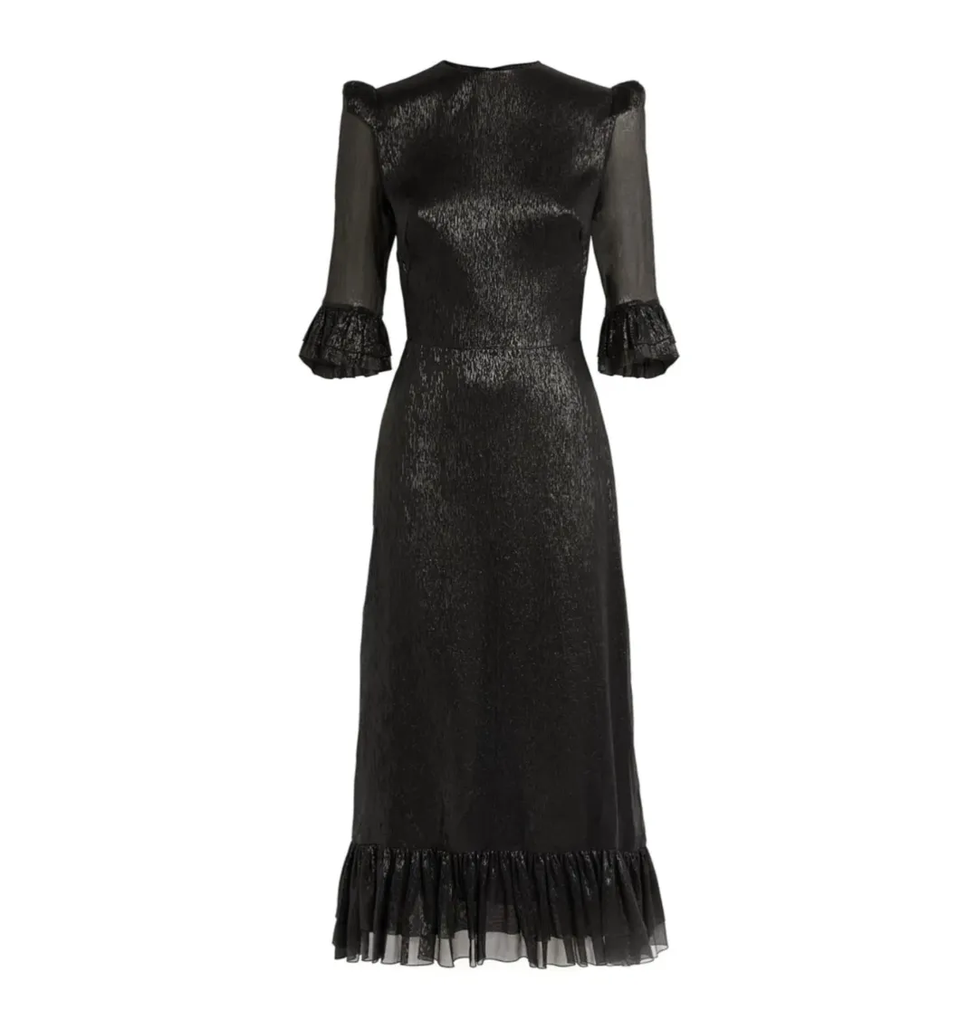 The Vampire’s Wife Falconetti Dress in Black Size UK 14 for rent on The Volte - main image