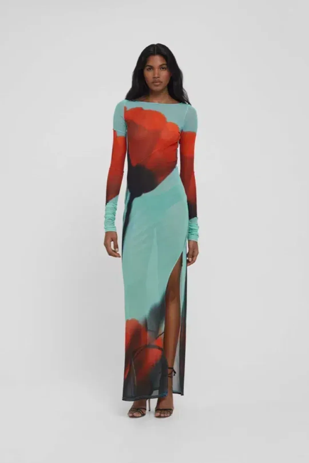 Rat & Boa Santino Tulip Maxi Dress Floral Size UK 8  for rent on The Volte - main image