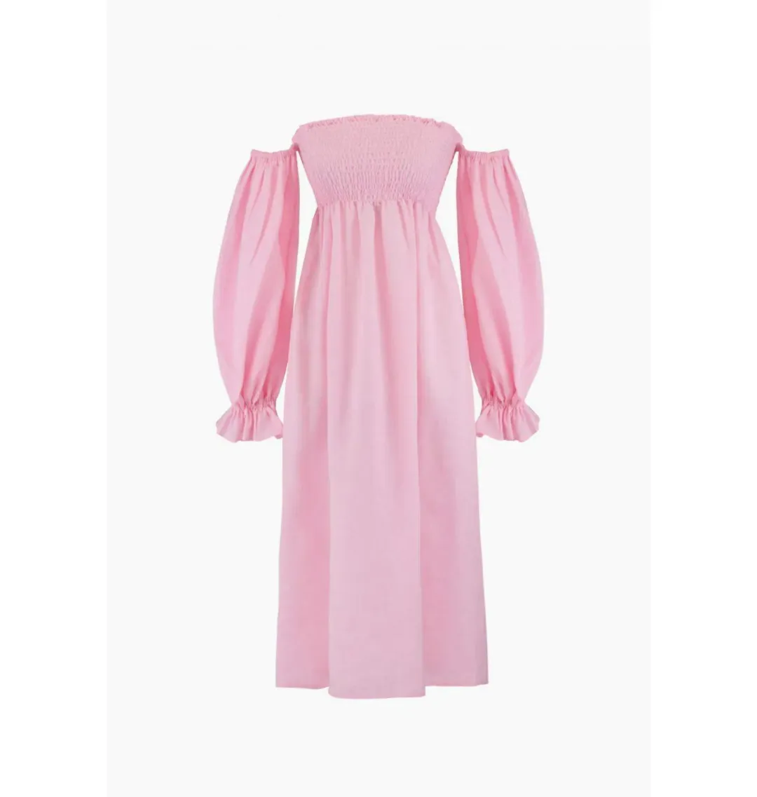 Sleeper Atlanta Dress in Pink Size UK 8 for rent on The Volte - main image
