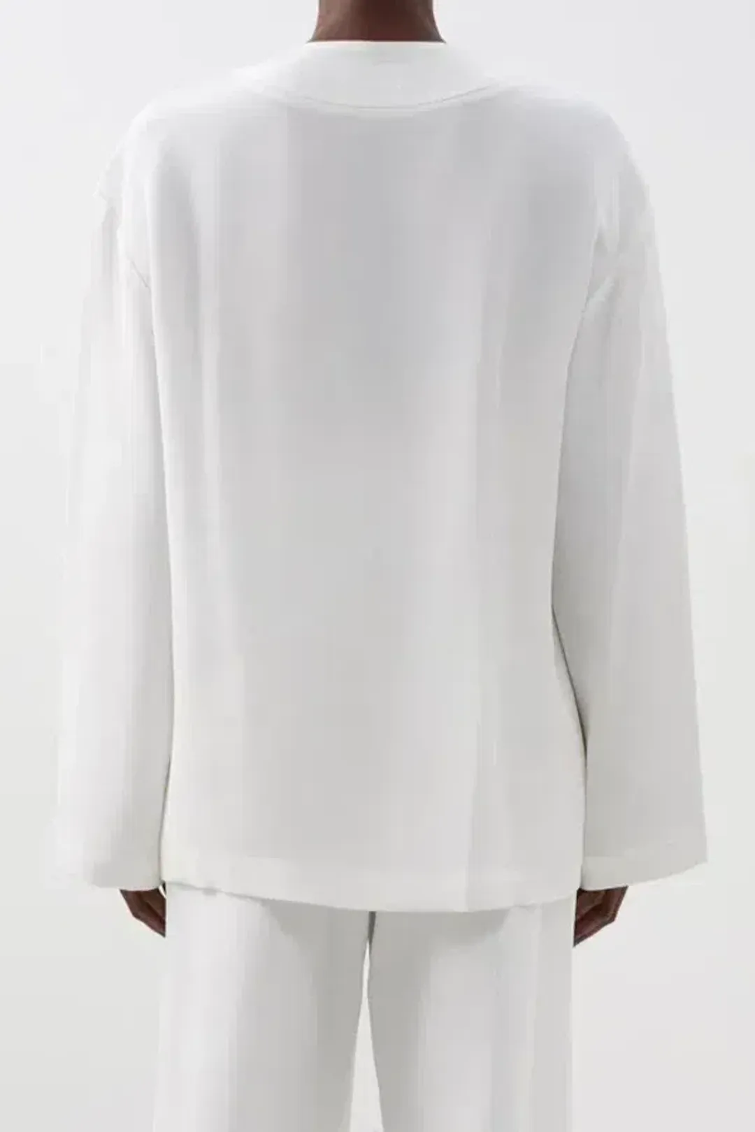 Raey Tie Front Pyjama Jacket Size 10 for rent on The Volte - main image