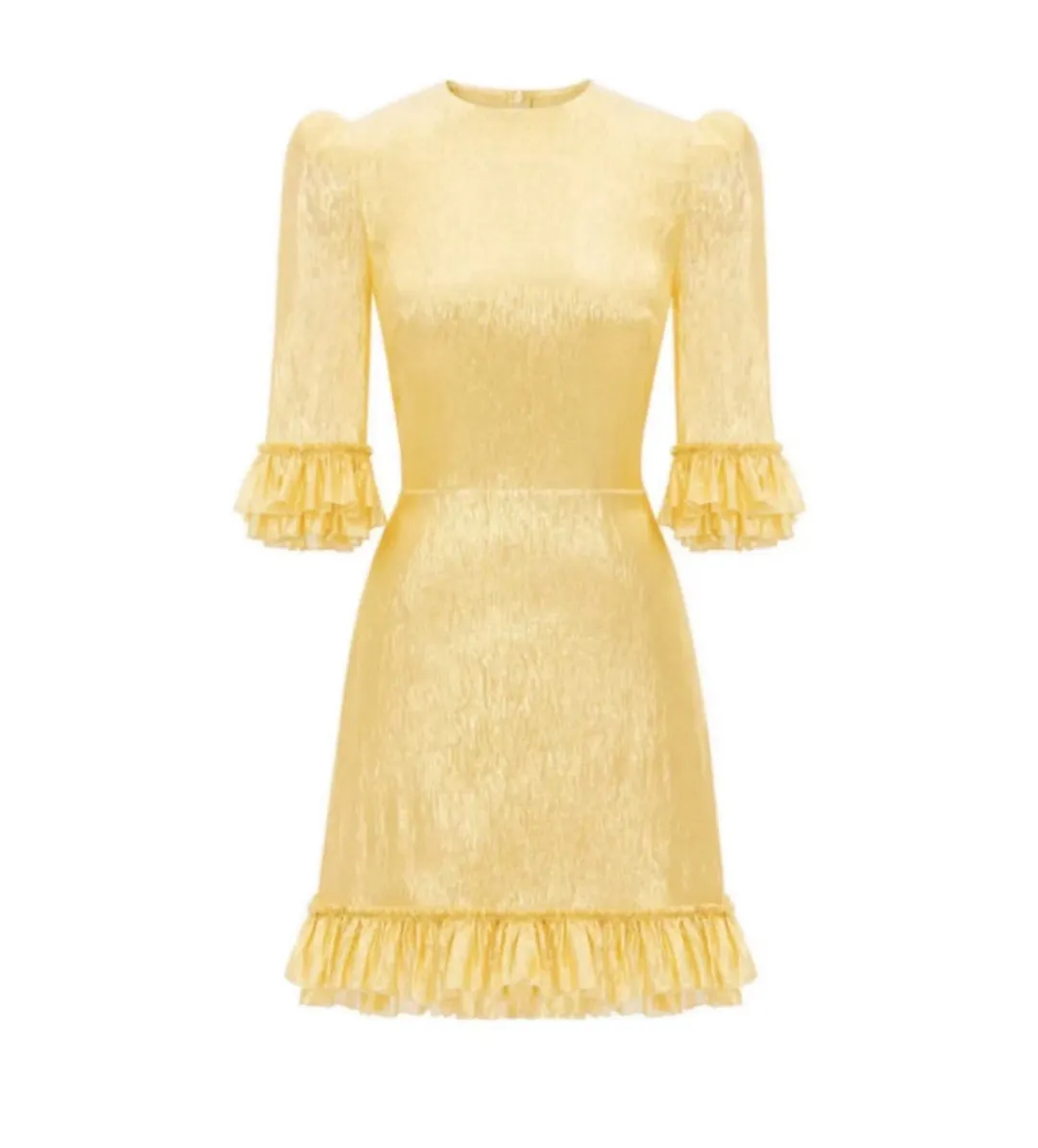 The Vampire’s Wife Mini Falconetti in Gold Size UK 10 for rent on The Volte - main image