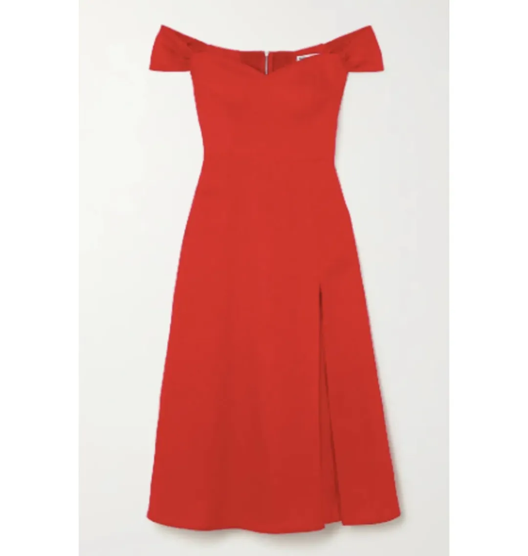 Reformation Bridgton Dress Red Size UK 10 for rent on The Volte - main image