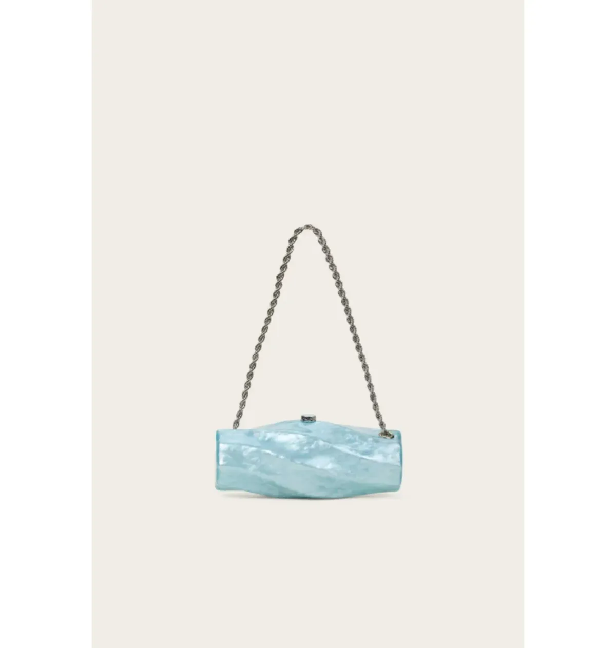 Cult Gaia Juliet Acrylic Bag Blue - Image 3