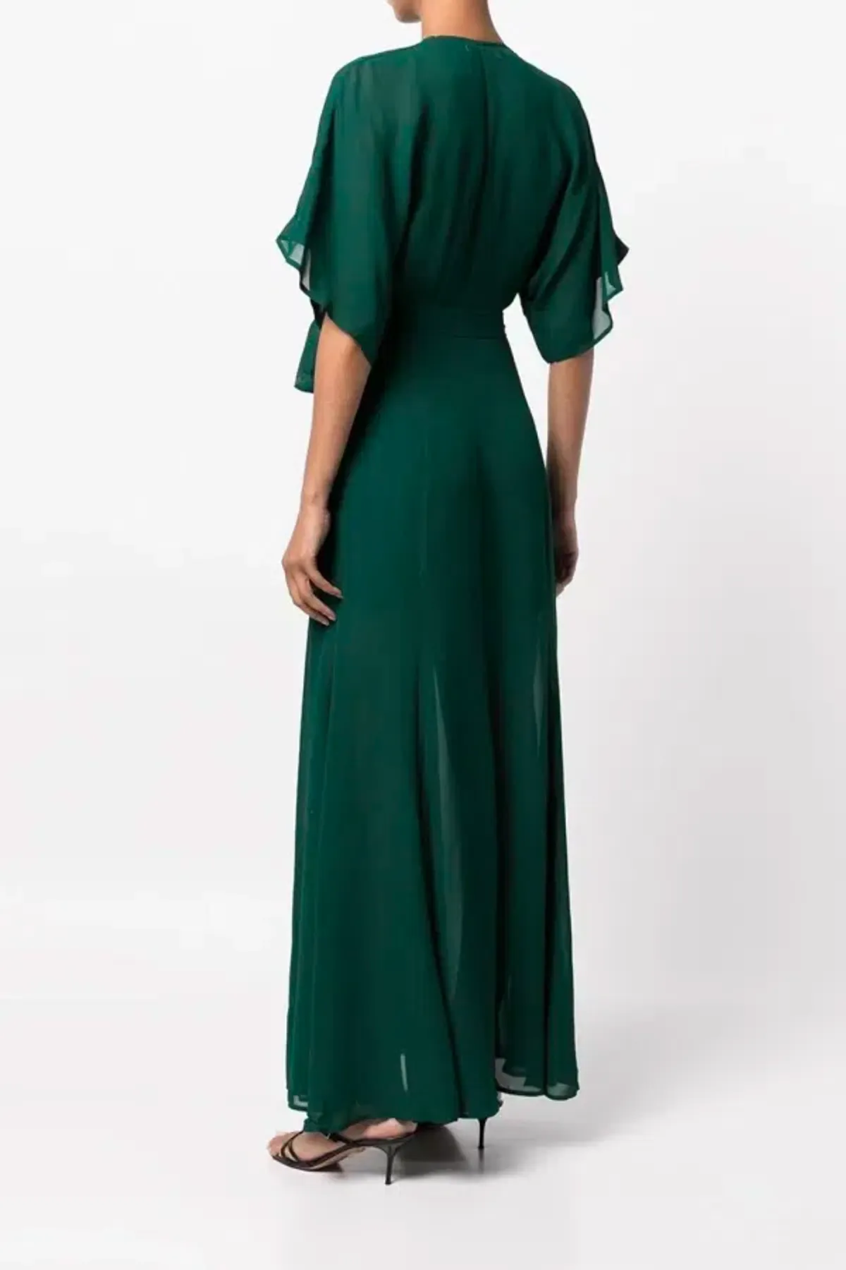 Reformation Winslow Green Dress Size M / UK 10 - Image 2