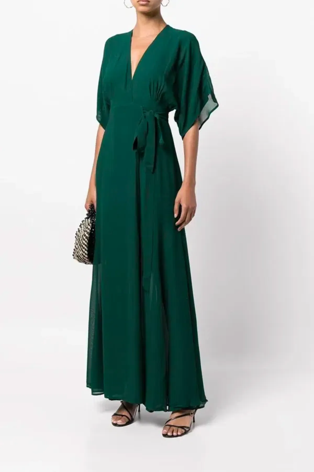 Reformation Winslow Green Dress Size M / UK 10 - Image 1