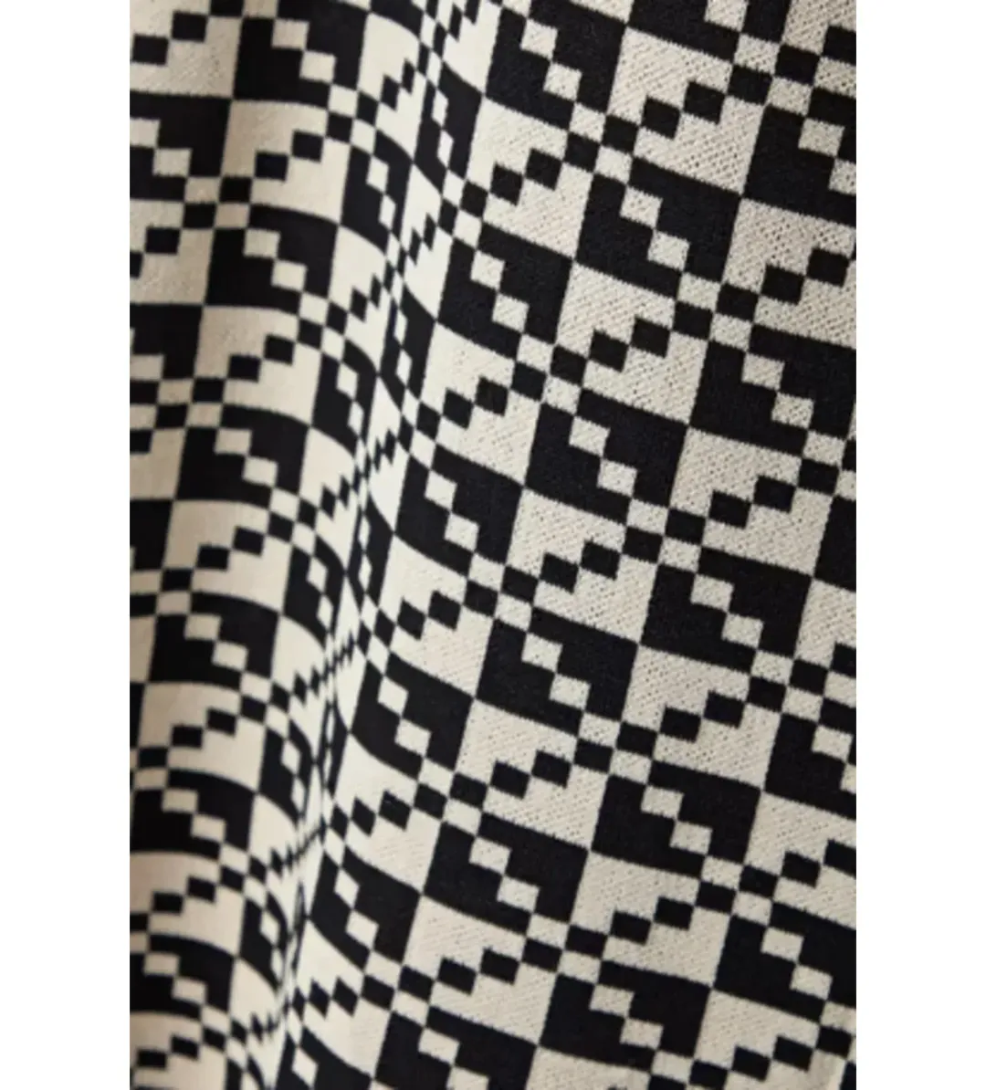 Dodo Bar Or Black Lori Cut Out Knit Maxi Print Size 12 for rent on The Volte - main image