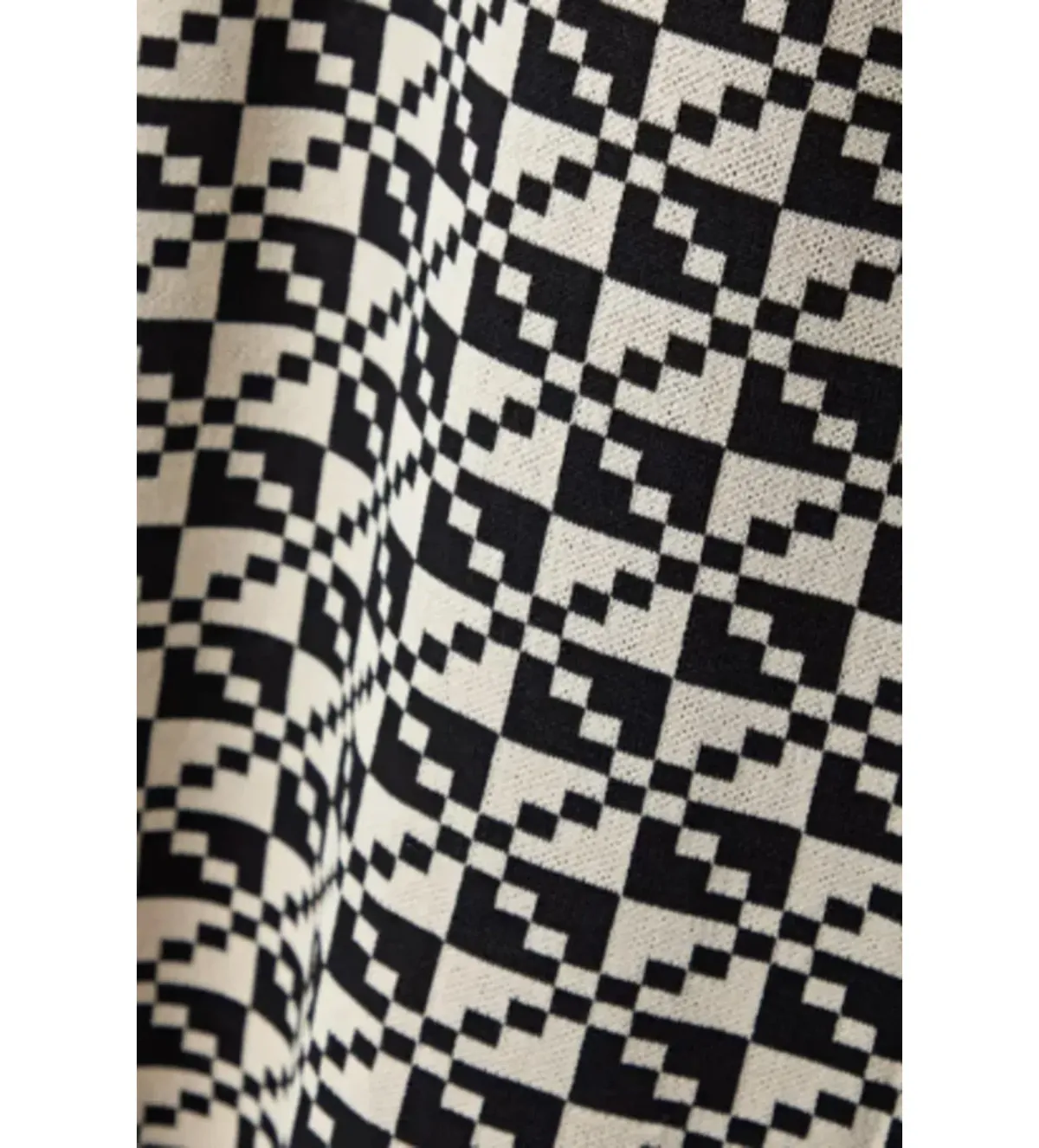 Dodo Bar Or Black Lori Cut Out Knit Maxi Print Size 12 - Image 3