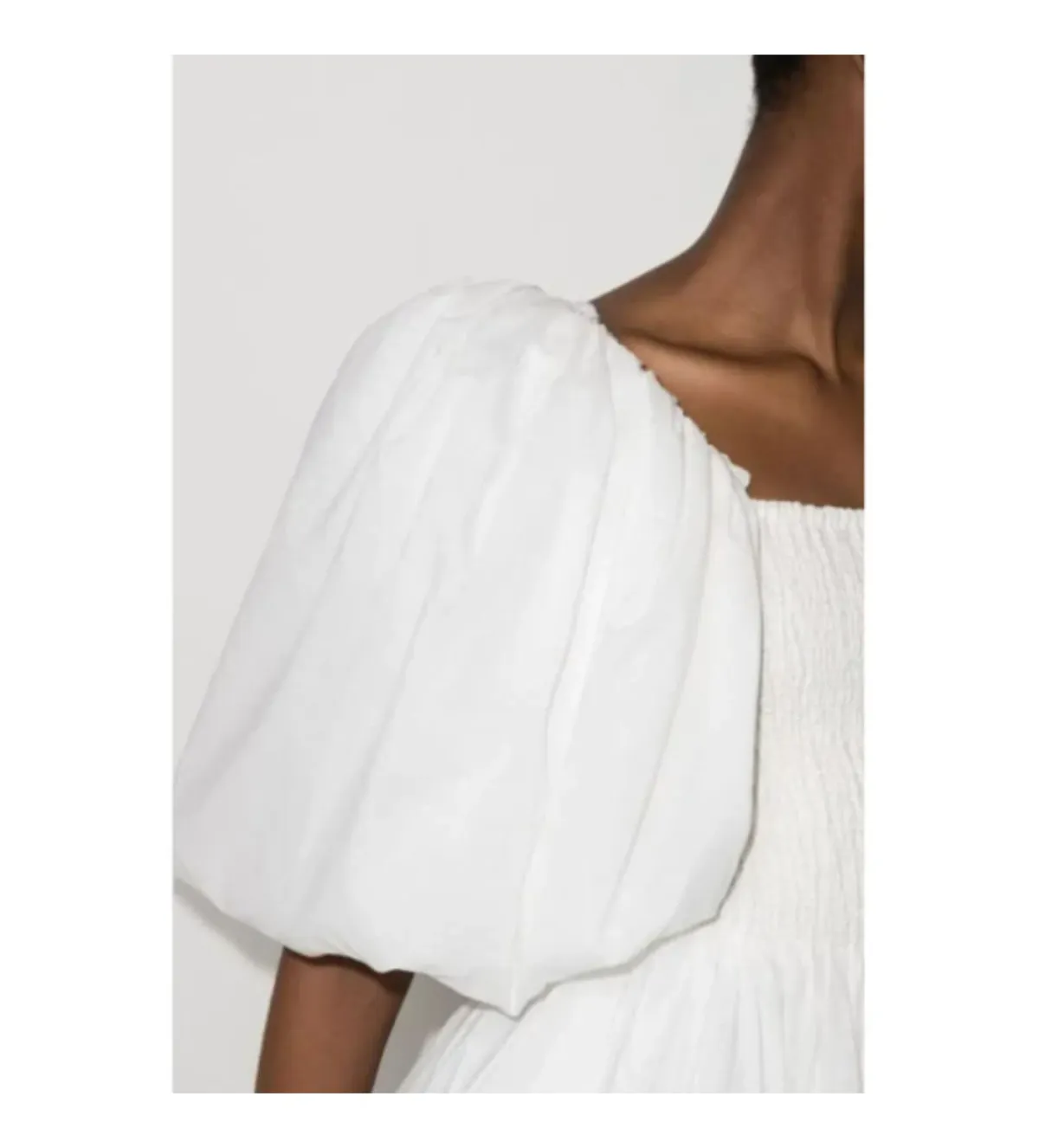 Aje Cherished Mini Dress White Size UK 12 - Image 3