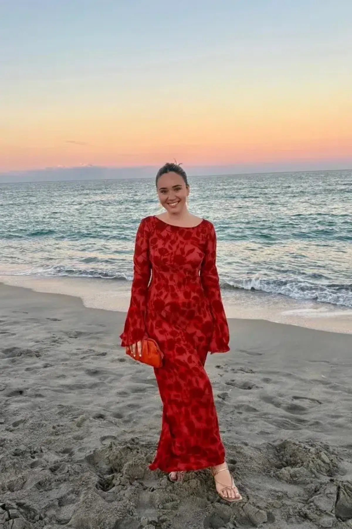 Realisation Par Gia Havana Dress Floral Red Size M / UK 10 - Image 2