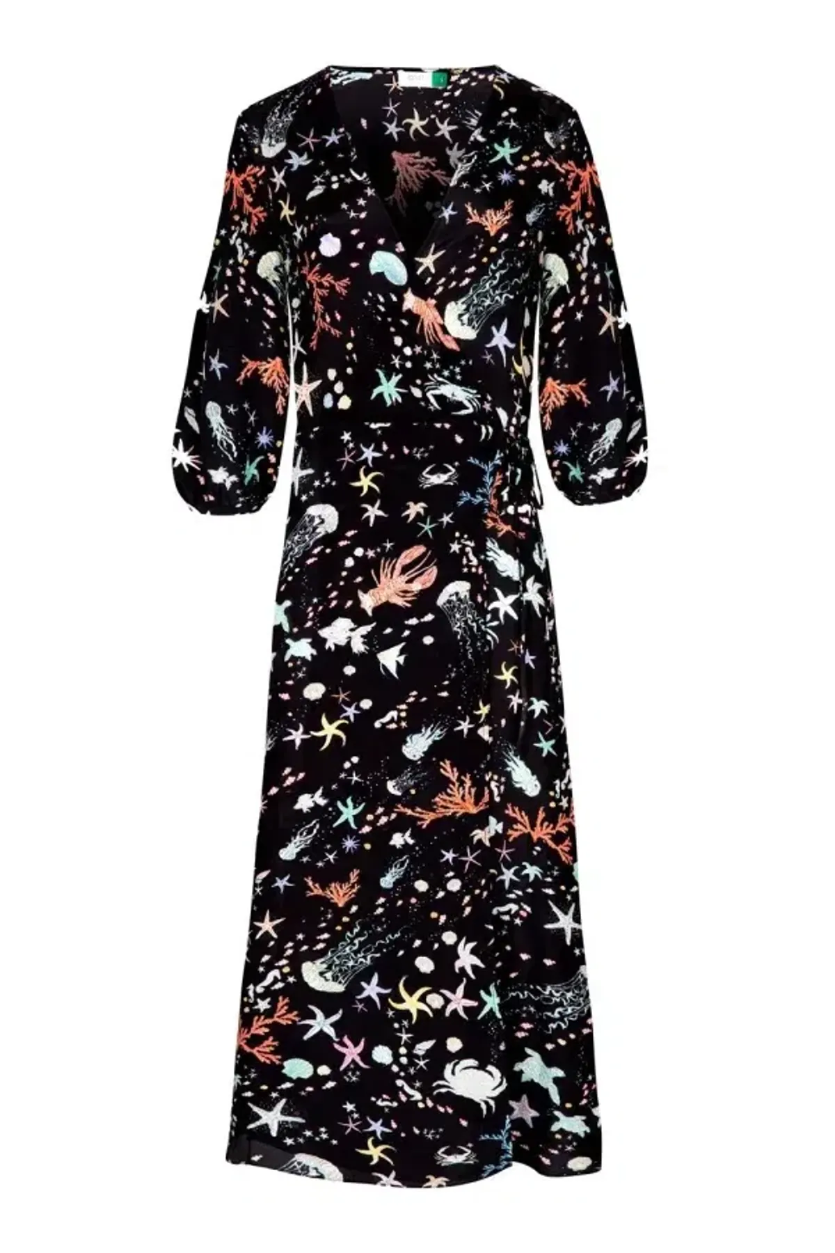 Rixo Phoebe Dress Animal Print Size L / UK 14 - Image 4