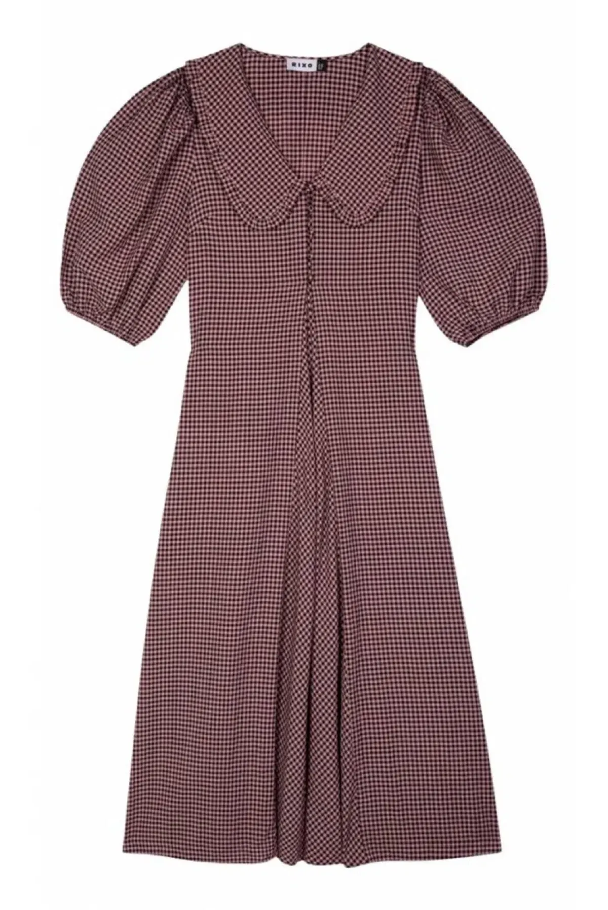 Rixo Liudmyla Dress Pink Print Size UK 12 - Image 3