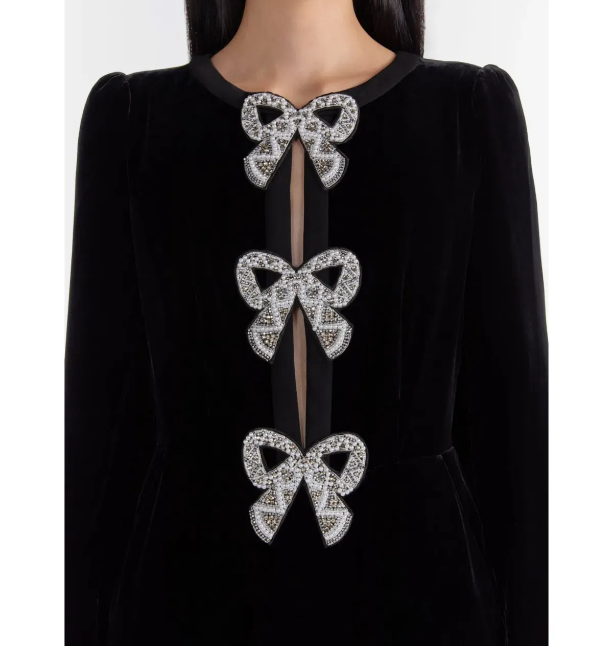 Saloni Camille Jumpsuit Black Size UK 10  - Image 3