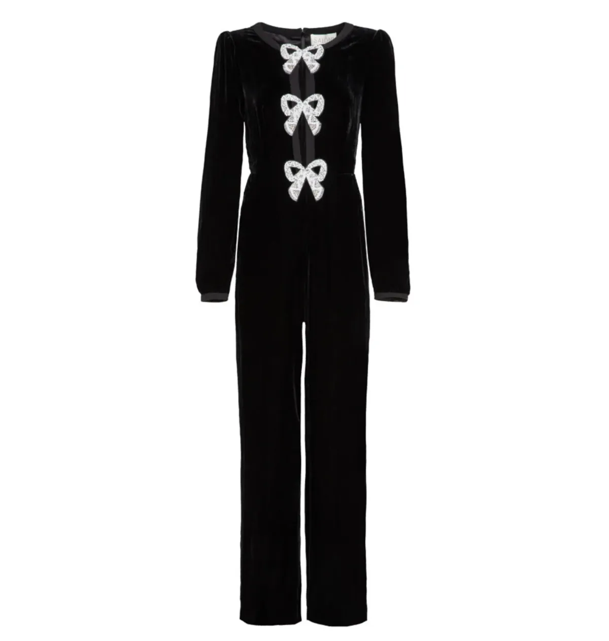 Saloni Camille Jumpsuit Black Size UK 10  - Image 4