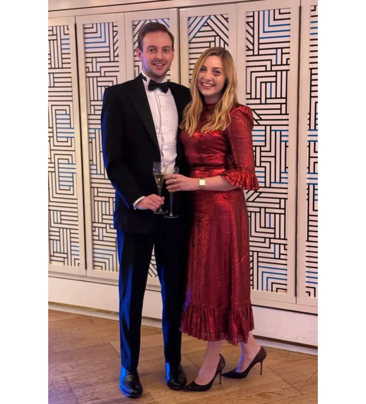 The Vampire’s Wife Falconetti MIdi Dress Red Size UK 12 - Image 2