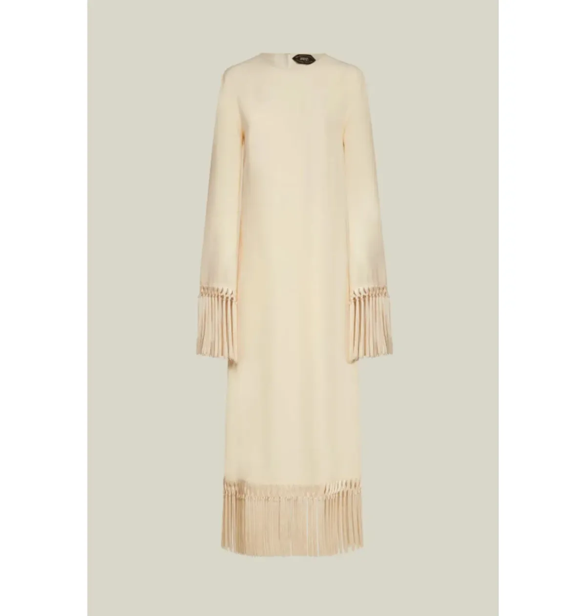 Taller Marmo Claudia Dress in Neutral Size IT44 / UK 12 - Image 4