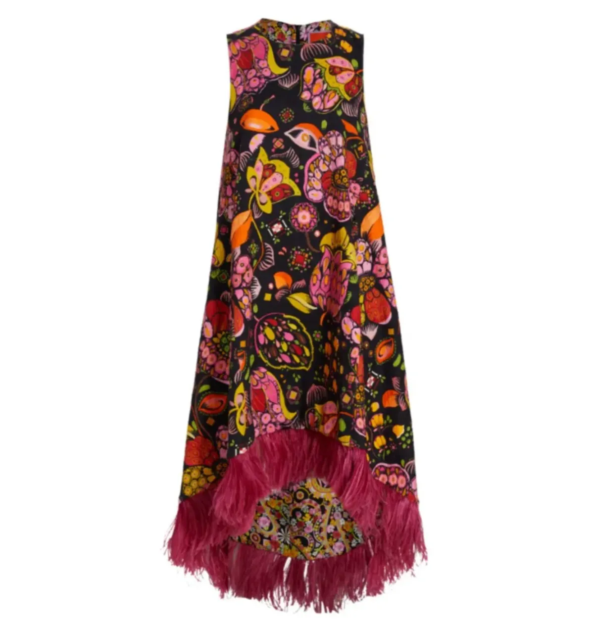 La DoubleJ La Scala Midi Dress Print Size 12 - Image 4