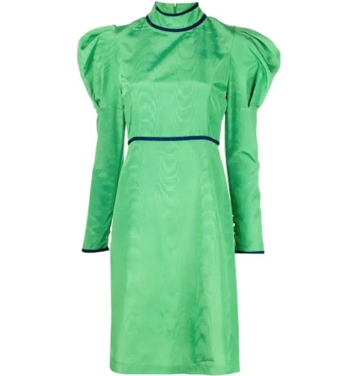 Batsheva The Tate Mini Dress Green Size 12 - Image 4
