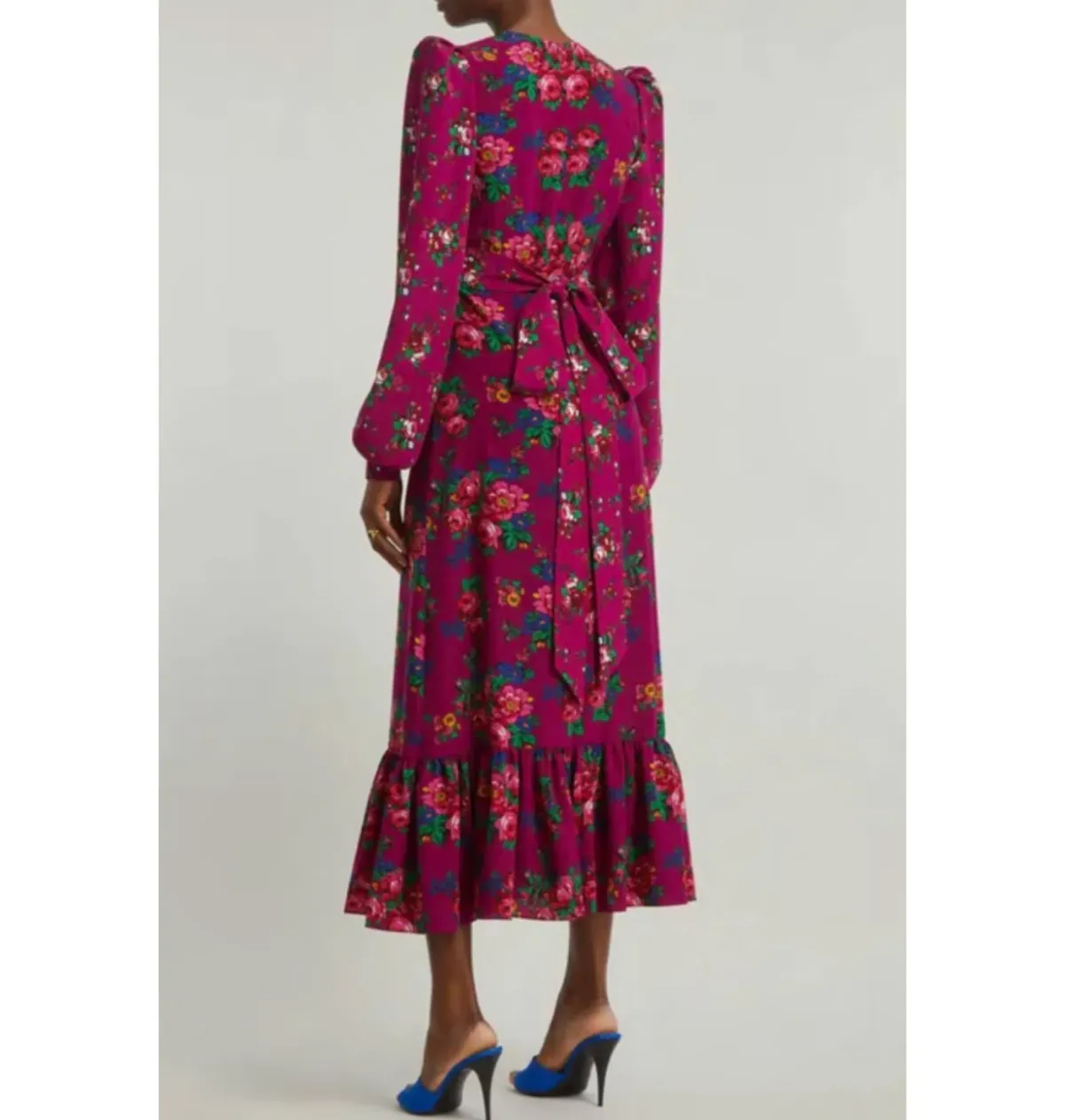 The Vampire’s Wife Villanelle Dress Floral Size UK 12 - Image 3