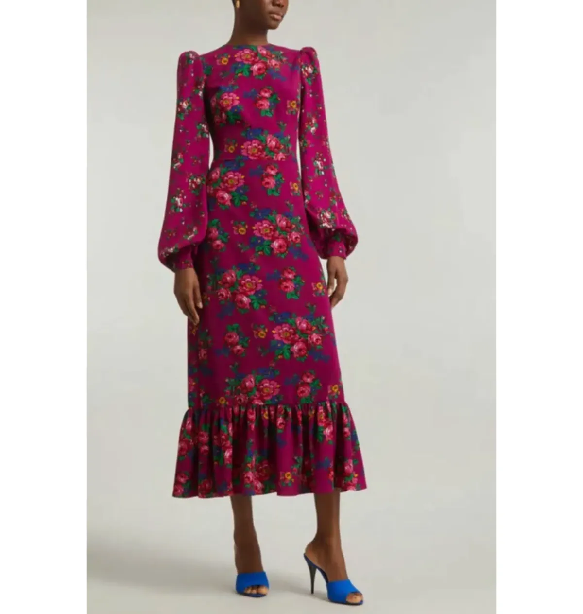 The Vampire’s Wife Villanelle Dress Floral Size UK 12 - Image 2