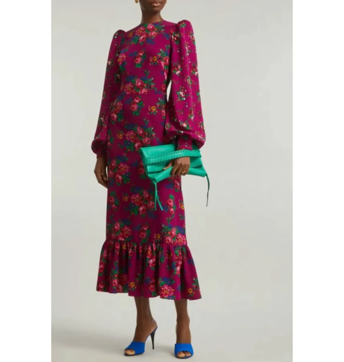 The Vampire’s Wife Villanelle Dress Floral Size UK 12 - Image 1