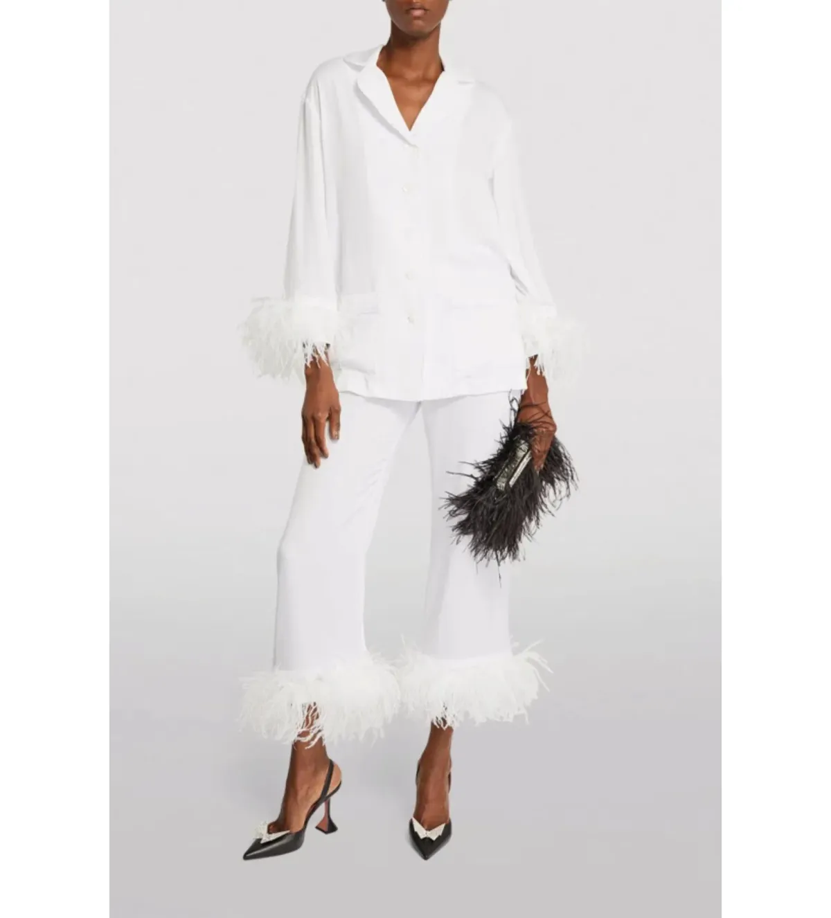 Sleeper Rent Party Pyjama Set White Size M / UK 10 - Image 1