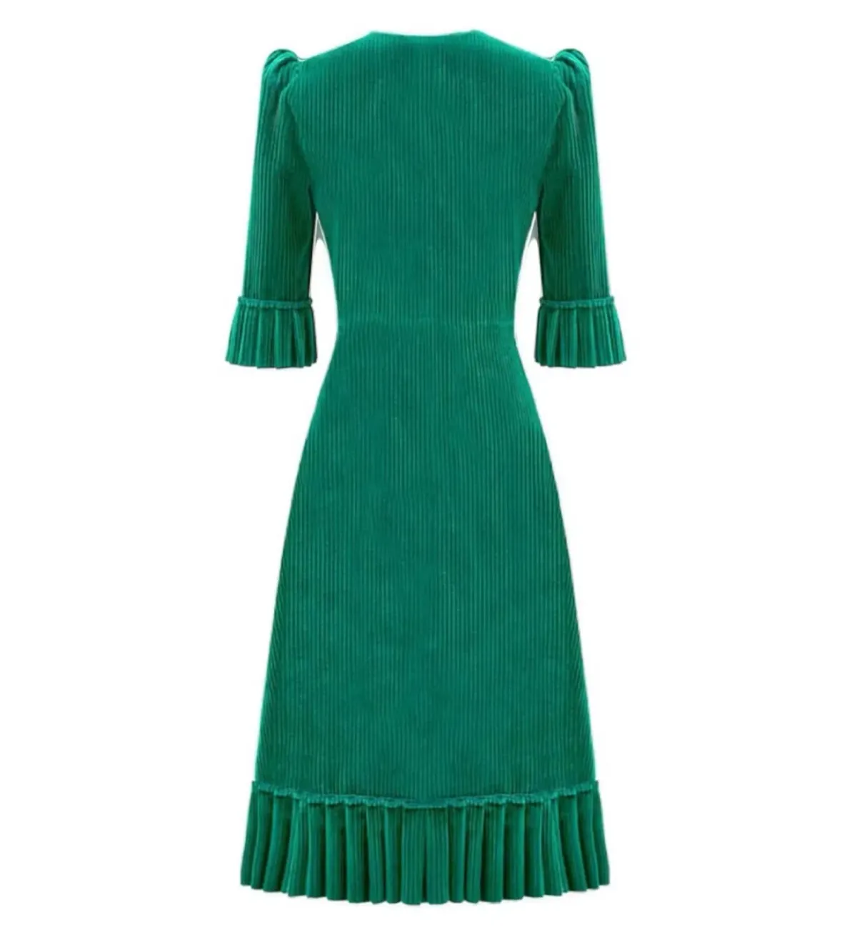 The Vampire’s Wife Festival Midi Dress Green Size UK 12 - Image 3