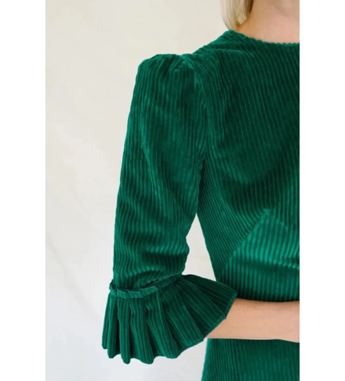 The Vampire’s Wife Festival Midi Dress Green Size UK 12 - Image 2