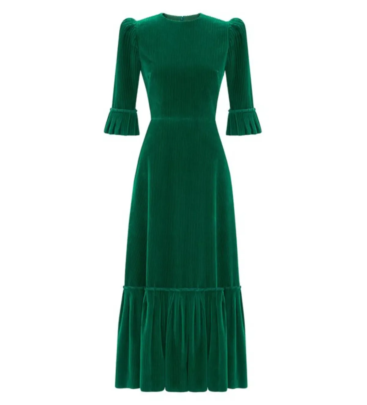 The Vampire’s Wife Festival Midi Dress Green Size UK 12 - Image 1