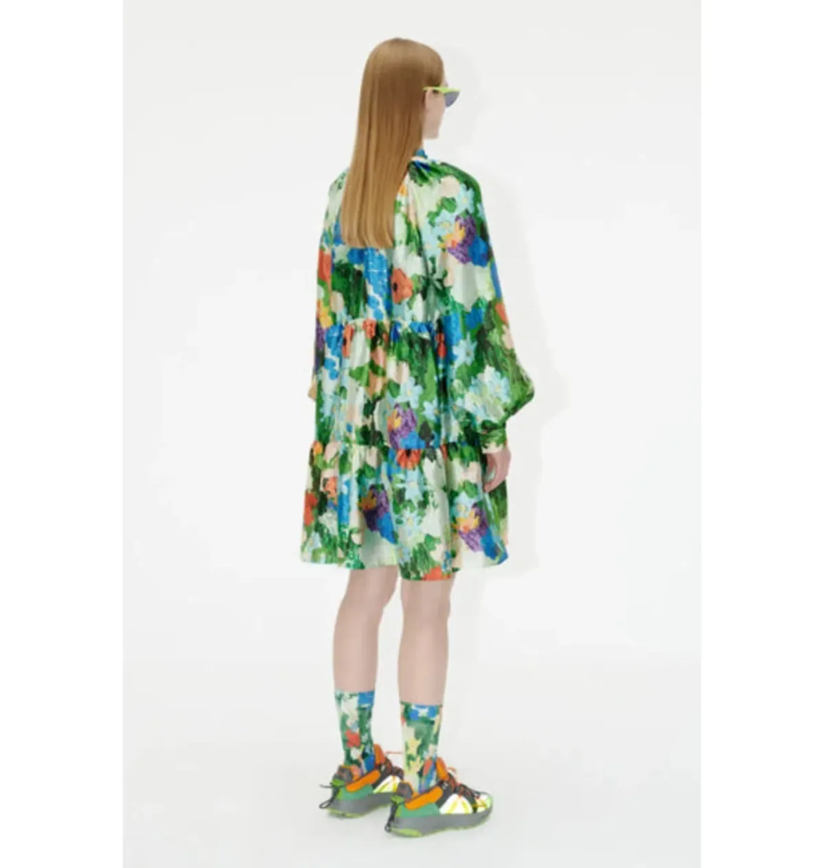 Stine Goya Rent Jasmine Mini Dress Print Size 10 - Image 2