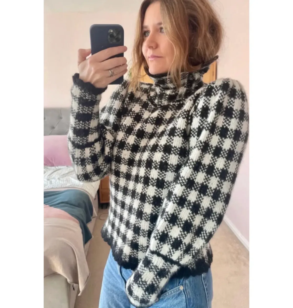 Shrimps Elisa Jumper Print Size 12 - Image 1