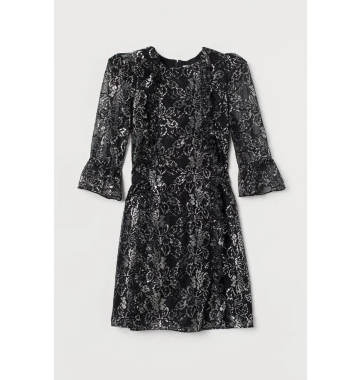 The Vampire’s Wife x H&M Jacquard Mini Dress Print Size 12 - Image 6