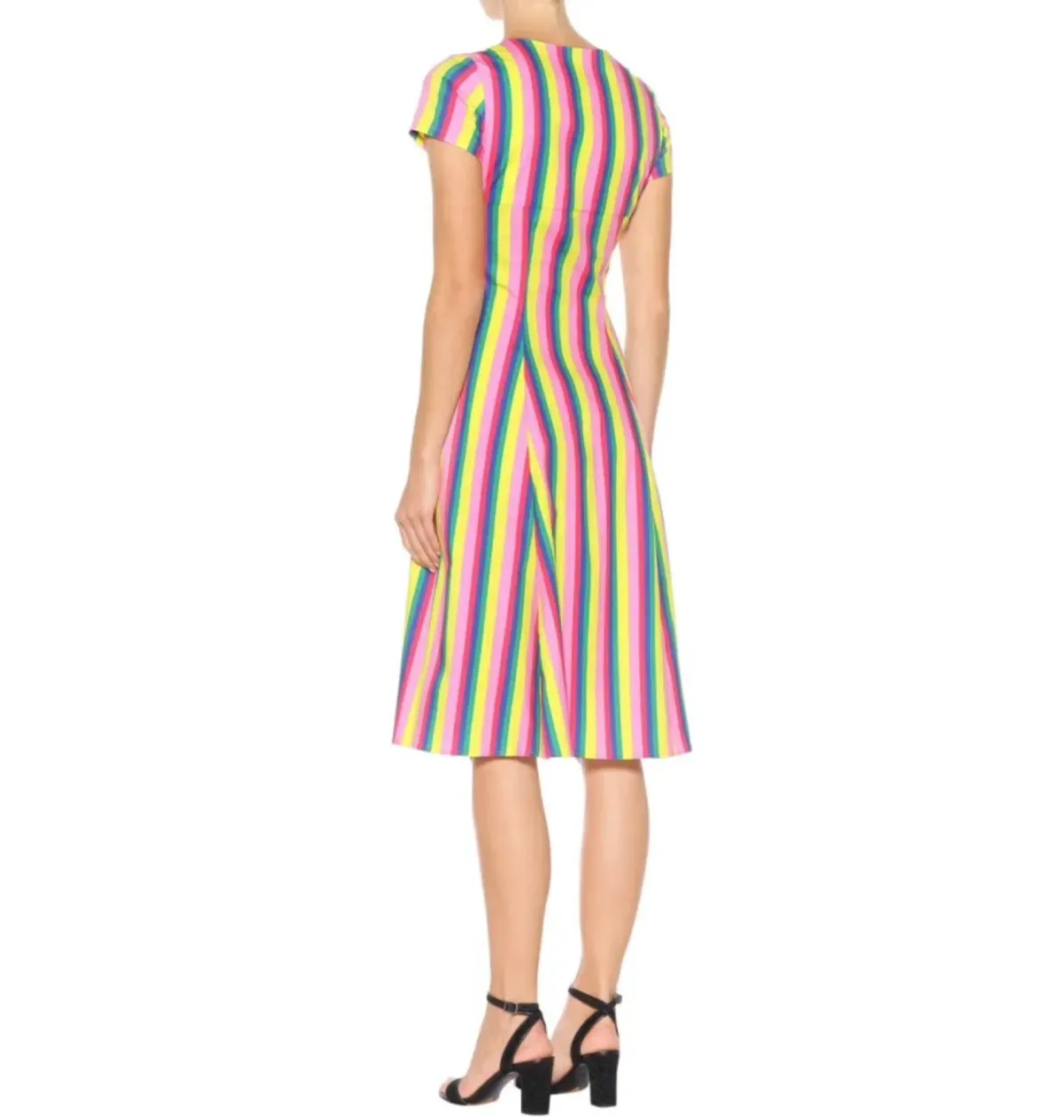 Staud Alice Mini Dress Multi Size 12 - Image 4