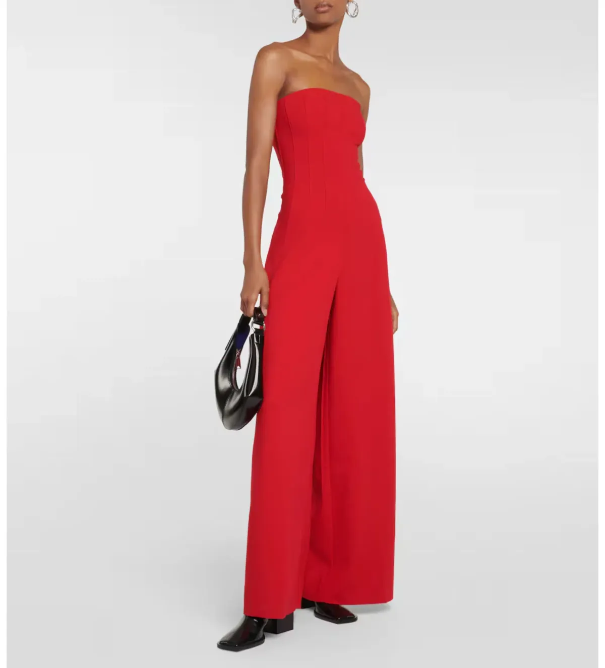 Staud Benjamin Jumpsuit Red Size UK 12 - Image 1